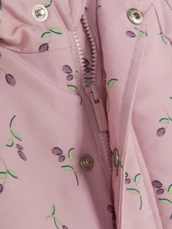 Best Jacke Mit Kapuze Und Blumenmuster Jacken Und Mäntel