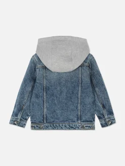 Online Jeansjacke Mit Kapuze Kinder Jacken Und Mäntel