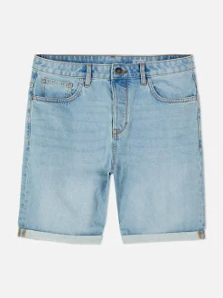 Online Jeansshorts Mit Geradem Bein Herren Shorts