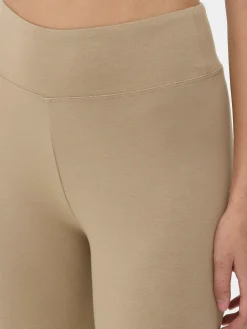 Outlet Jersey-Leggings Mit Hohem Bund Damen Hosen Und Leggings