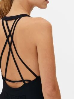 Outlet „Kappa X “ Nahtloser Einteiler Damen Fitnesskleidung Und Activewear