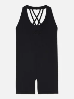 Outlet „Kappa X “ Nahtloser Einteiler Damen Fitnesskleidung Und Activewear