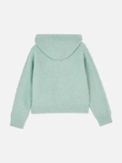 Sale Kapuzenpullover Mit Zopfstrickmuster Kinder Pullover Und Cardigans