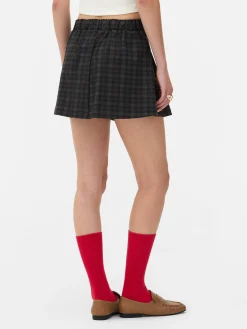 Online Karierter „Rita Ora“ Minirock Zum Kombinieren Damen Röcke