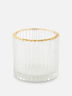 New Kerzenhalter Mit Geriffeltem Teelicht Raumdüfte