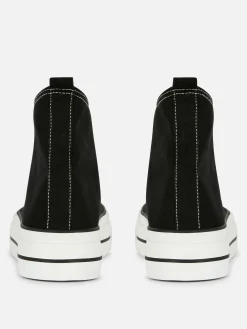 Klassische Canvas-Sneakers Damen Sneakers