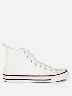 Outlet Klassische High-Top-Sneaker Aus Canvas Damen Sneakers
