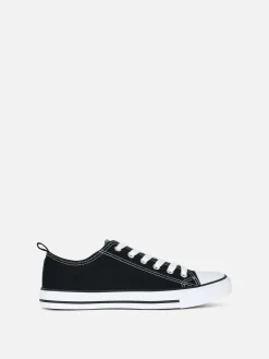 Discount Klassische Low-Top Canvas-Sneaker Damen Sneakers