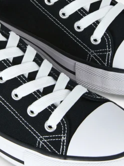 Discount Klassische Low-Top Canvas-Sneaker Damen Sneakers