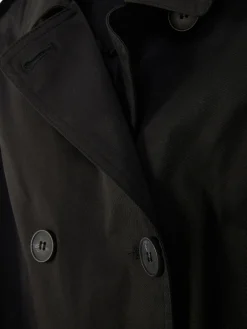 Online Klassischer Doppelreihiger Mac-Mantel Damen Jacken Und Mäntel