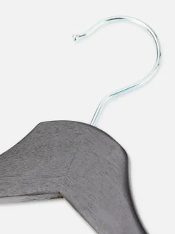 Online Kleiderbügel Aus Holz, 5er-Pack Wandaufbewahrung Und Hängelösungen