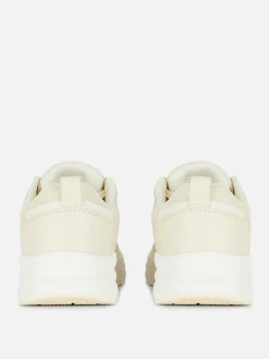 Best Klobige Low-Top-Sneaker Mit Einsätzen Damen Sneakers