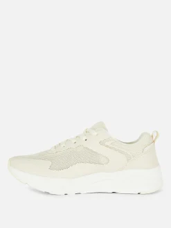 Best Klobige Low-Top-Sneaker Mit Einsätzen Damen Sneakers