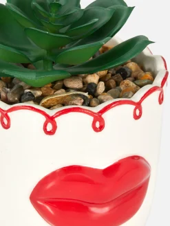 Online Künstliche Sukkulente Im Lippentopf Kunstpflanzen Und -Blumen