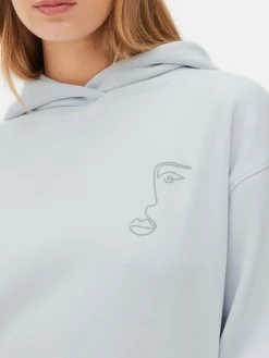 New Kombi-Hoodie Mit Grafik Damen Hoodies Und Sweatshirts