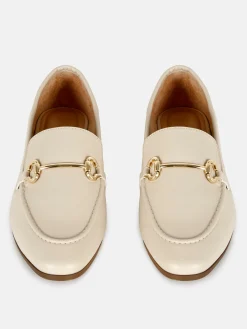 Hot Kunstleder-Loafer Mit Trensenverzierung Damen Flache Schuhe