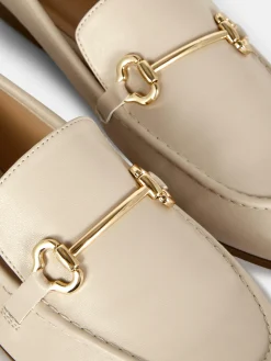 Hot Kunstleder-Loafer Mit Trensenverzierung Damen Flache Schuhe