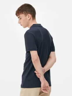 Sale Kurzarm-Poloshirt Aus Piqué Herren Tops Und T-Shirts