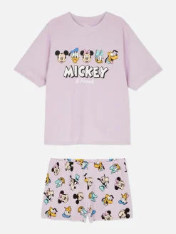 Clearance Kurzer „Disney Micky Maus Und Freunde“ Schlafanzug Damen Schlafanzüge