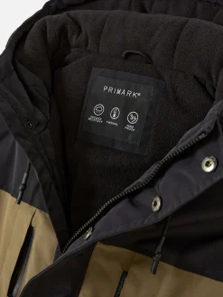 Online Kurzer Mantel In Blockfarben Herren Jacken Und Mäntel