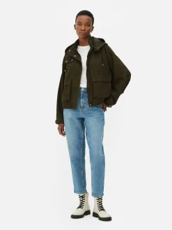 Discount Kurzer Parka Damen Jacken Und Mäntel