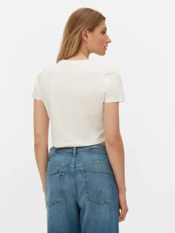 Clearance Kurzes „Claude Monet“ T-Shirt Mit Grafik Damen Tops Und T-Shirts