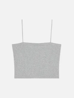 Discount Kurzes Jersey-Trägertop Zum Kombinieren Damen Tops Und T-Shirts