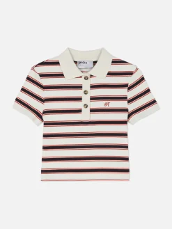 Best Kurzes „Rita Ora“ Poloshirt Damen Tops Und T-Shirts