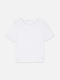 Discount Kurzes T-Shirt Damen Tops Und T-Shirts