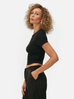 Hot Kurzes T-Shirt Damen Tops Und T-Shirts