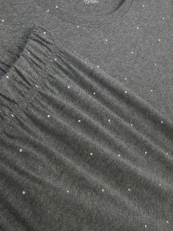 Best Kurzärmeliger Jersey-Schlafanzug Mit Print Damen Schlafanzüge