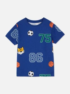 Clearance Kurzärmeliges Grafik-T-Shirt Kinder Tops Und T-Shirts