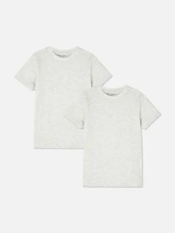 Online Kurzärmeliges T-Shirt, 2er-Pack Kinder Tops Und T-Shirts