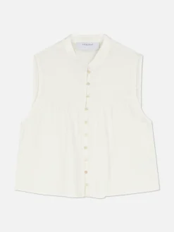 Discount Landhausbluse Mit Leiterstruktur Damen Blusen