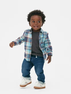 Discount Langarmhemd Mit Karomuster Tops Und T-Shirts