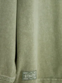 Online Langarm-T-Shirt Im Washed-Look Kinder Tops Und T-Shirts