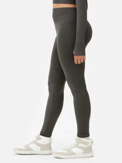 Outlet Lange, Nahtlose Performance-Leggings Damen Fitnesskleidung Und Activewear