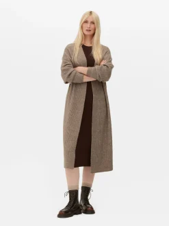 New Langer, Gerippter Cardigan Damen Pullover Und Cardigans