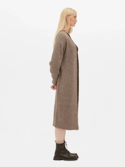 New Langer, Gerippter Cardigan Damen Pullover Und Cardigans