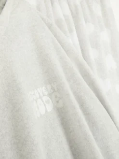 Discount Langärmeliger Mikrofleece-Schlafanzug Damen Schlafanzüge