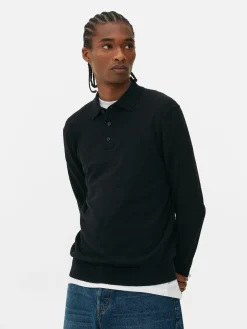 Best Langärmeliger Polopullover Herren Pullover Und Cardigans