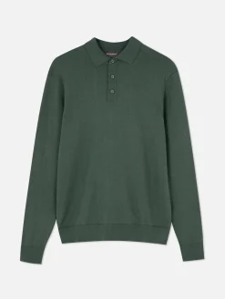 Clearance Langärmeliger Polopullover Herren Pullover Und Cardigans