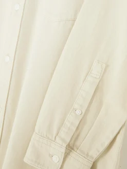 Langärmeliges Hemd Aus Baumwoll-Twill Herren Hemden