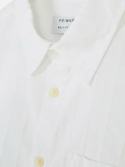 Langärmeliges Jacquardhemd Herren Hemden