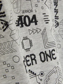 Sale Langärmeliges T-Shirt Mit Gaming-Motiv Kinder Tops Und T-Shirts