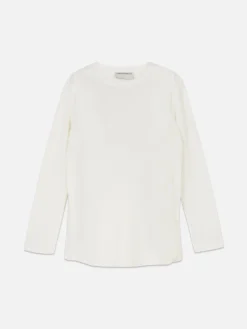 Hot Langärmeliges Umstandstop In Wickeloptik Damen Tops Und T-Shirts