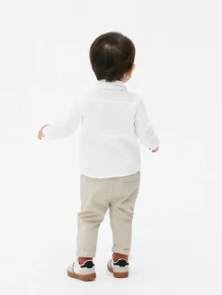 Clearance Langärmliges Hemd Aus Popeline Tops Und T-Shirts