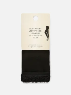 Hot Leichte Samtleggings Mit Plüschfutter Damen Strumpfhosen|Hosen Und Leggings