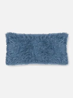 Clearance Längliches Kissen Aus Kunstfell Kissen Und Bezüge