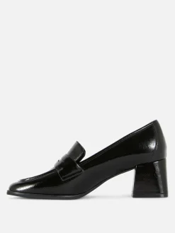 Loafer Mit Absatz Damen Gothic-Kleidung|Heels